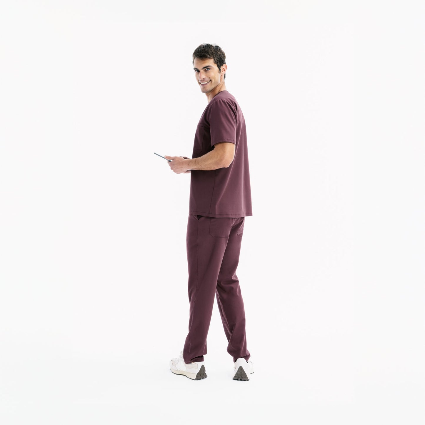 Dylan Slim Erkek Scrub Pantolon Marl