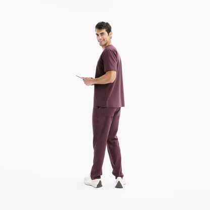 Dylan Slim Erkek Scrub Pantolon Siyah