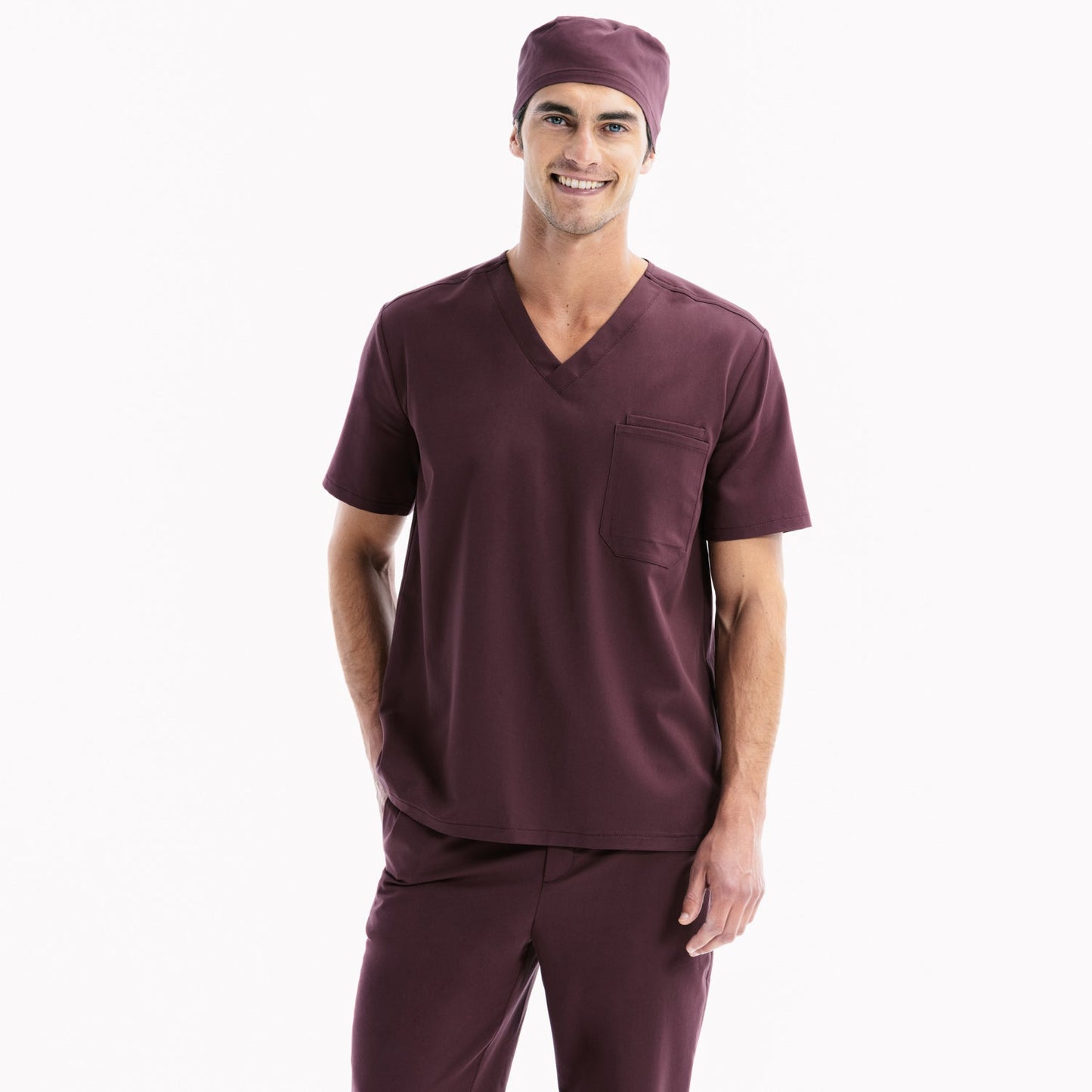 Dylan Slim Chicory Scrub Pantolon