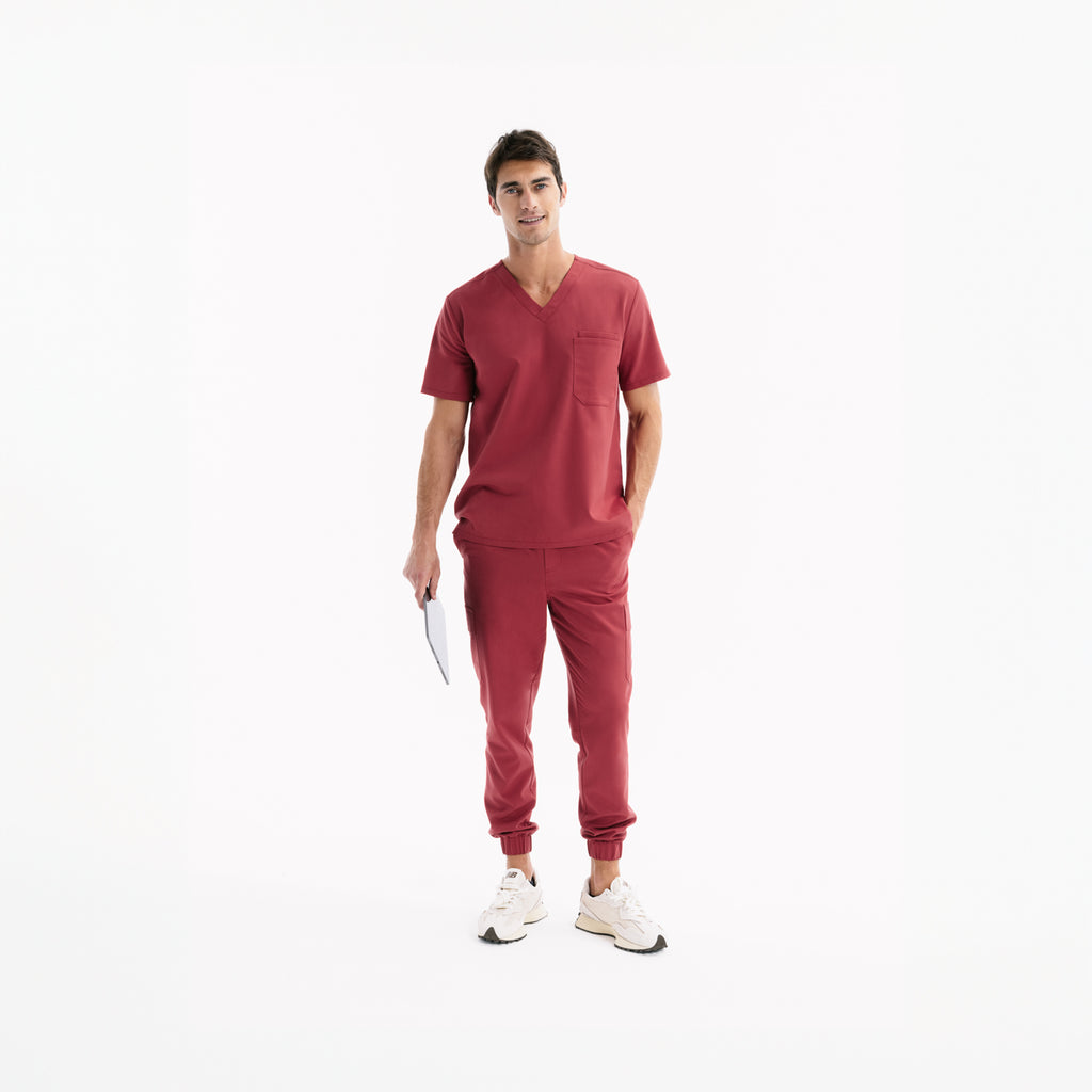 Harbor Jogger Chili Scrub Pantolon - Rhow Shop - Medikal Giyim - Doktor Üniforma