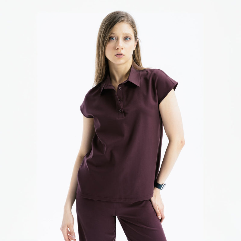 Pulse Polo Chicory Tshirt