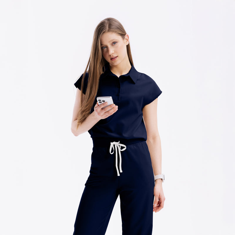 Pulse Polo Navy T-shirt