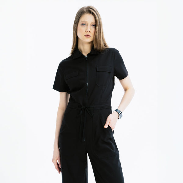 Serene Black Scrub Tulum