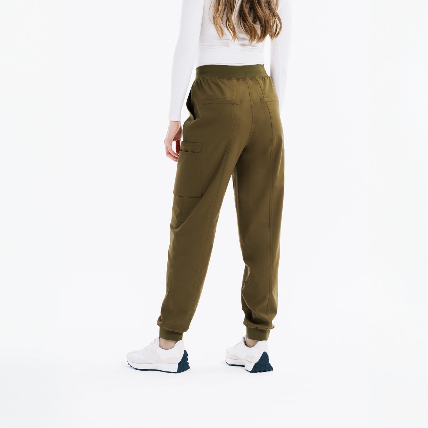 Eva Jogger Hunter Green Scrub Pantolon