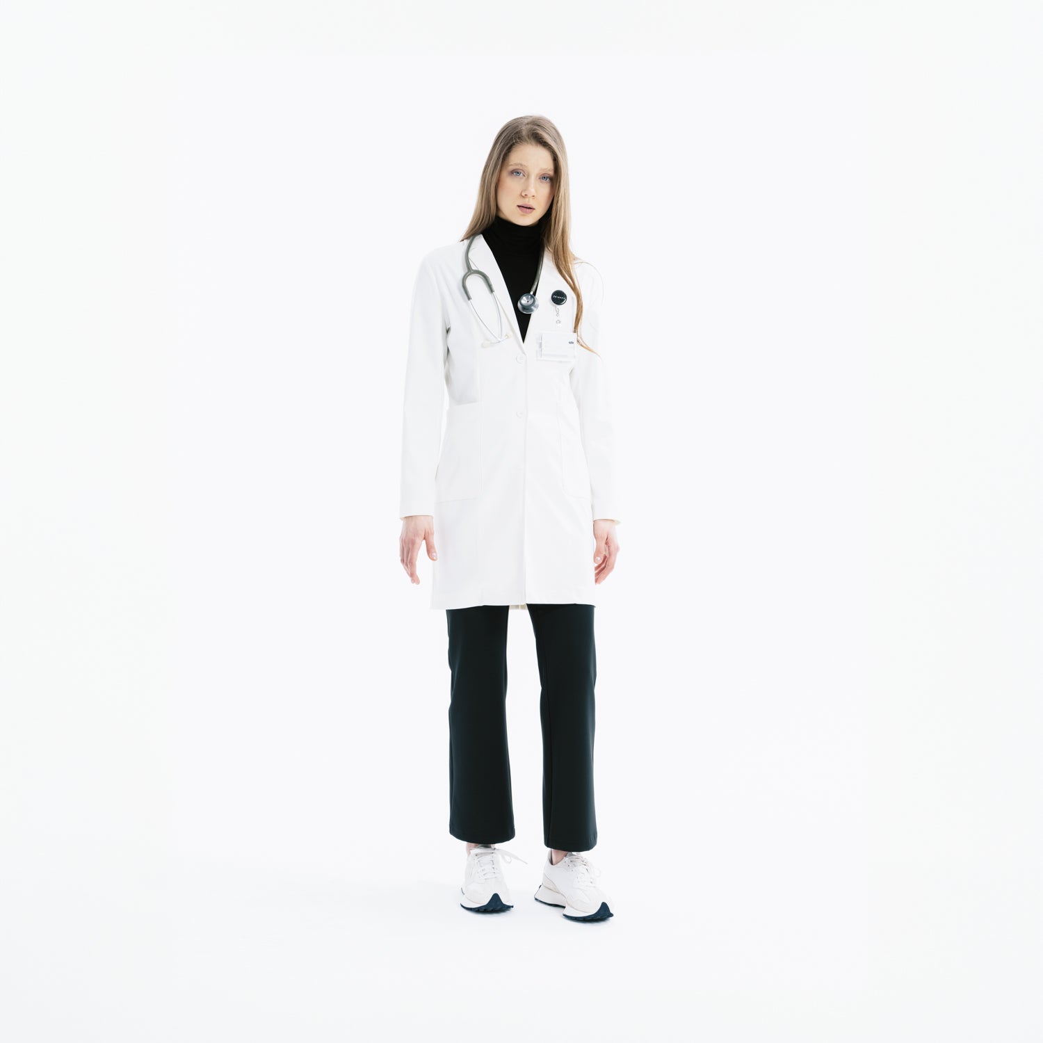 Blaze Beige Laboratuvar Ceketi - Rhow Shop - Medikal Giyim - Doktor Üniforma