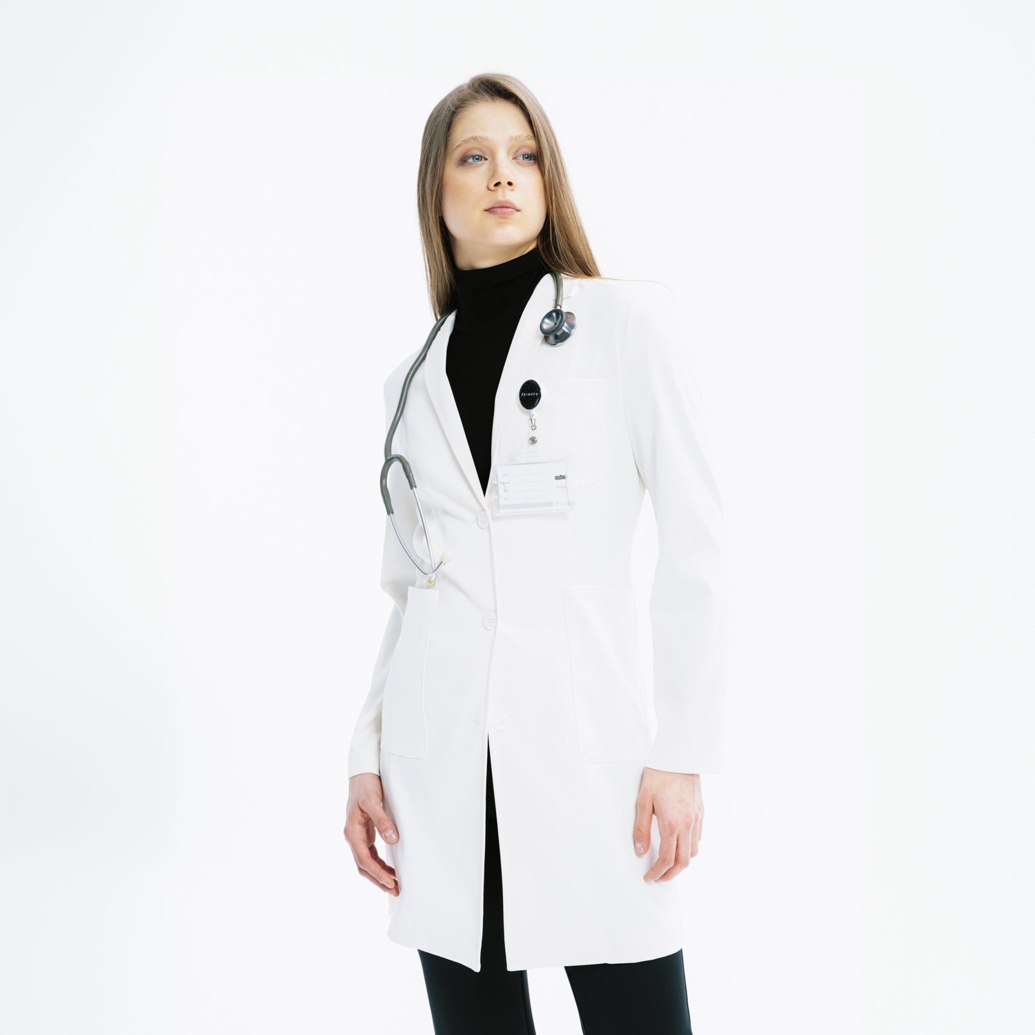 Blaze Beige Laboratuvar Ceketi