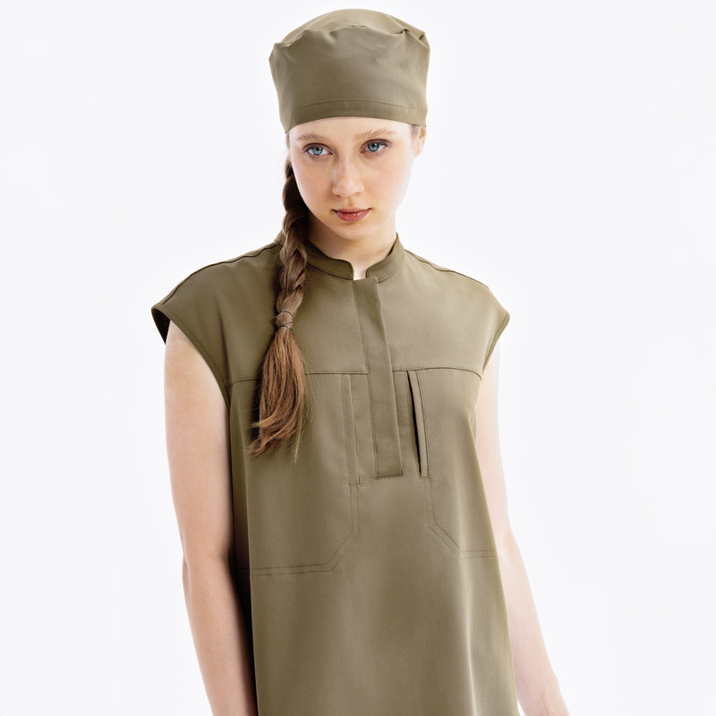 Halo Hunter Green Scrub Bone