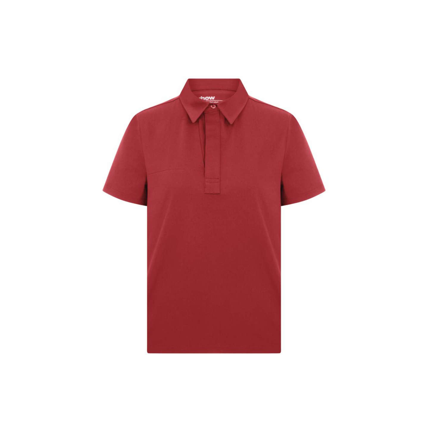 Enzo Short Sleeve White Scrub Top