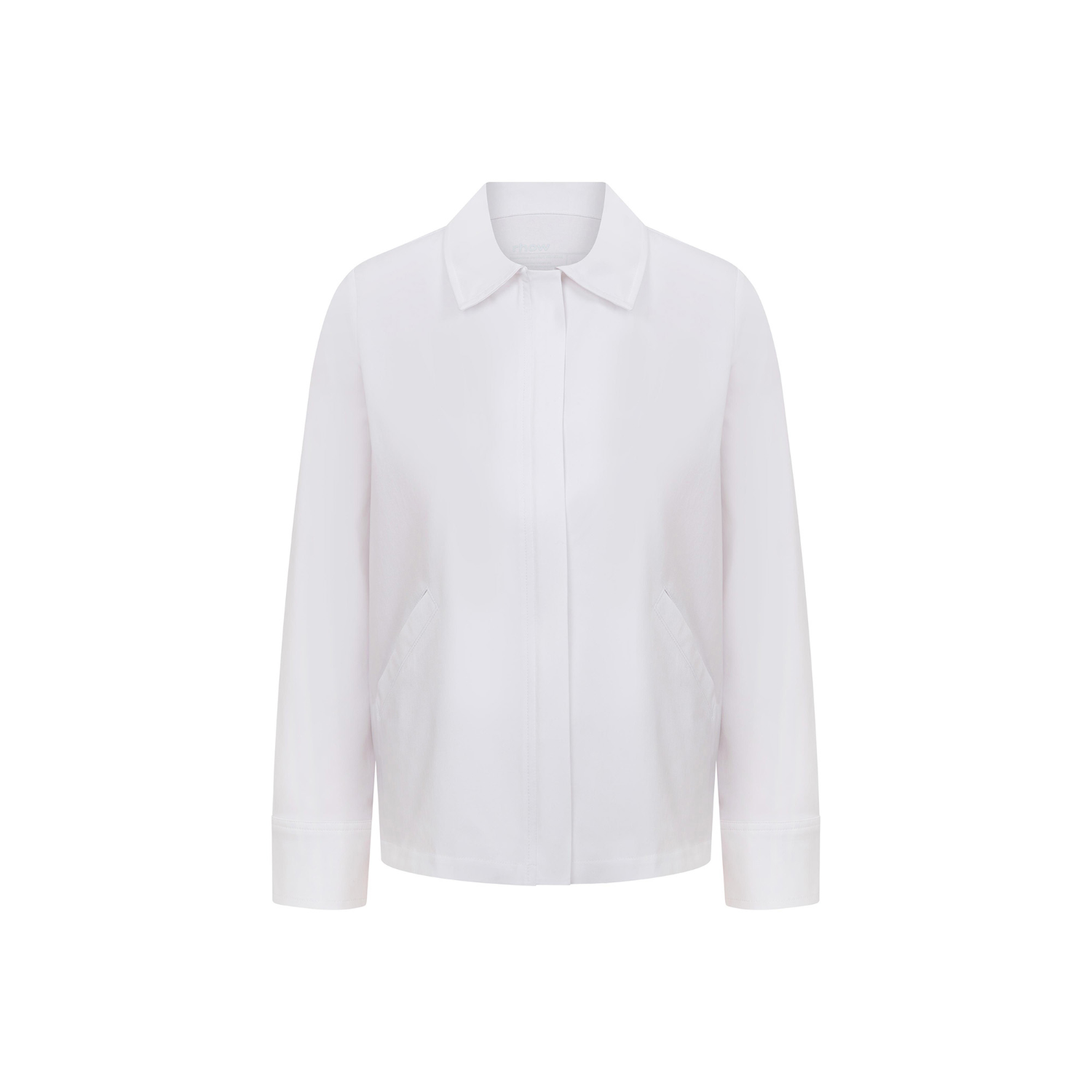 Echo Uzun Kollu White Scrub Ceket - Rhow Shop - Medikal Giyim - Doktor Üniforma