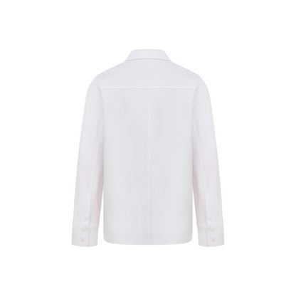 Echo Uzun Kollu White Scrub Ceket