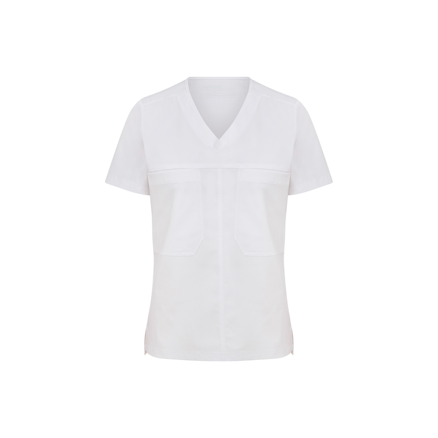 Ezra İki Cepli White Scrub Üst - Rhow Shop - Medikal Giyim - Doktor Üniforma