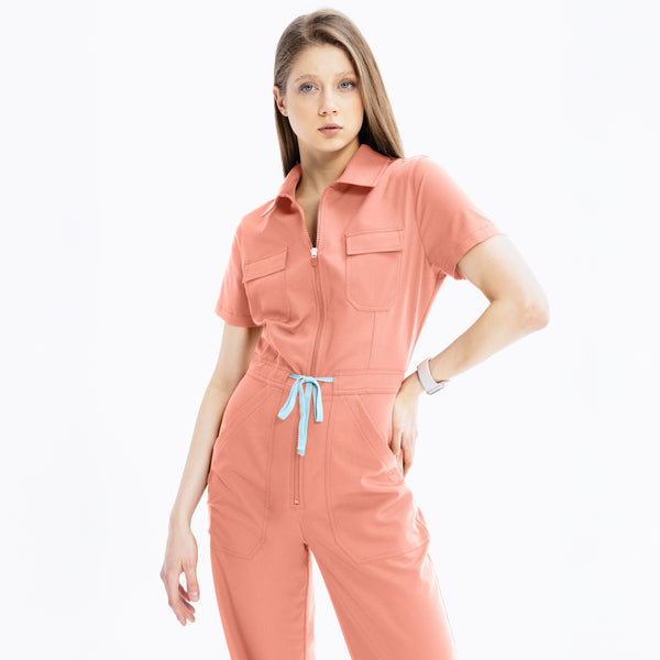 Serene Tangerine Scrubs Tulum