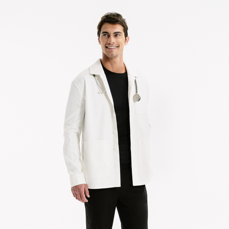 Genius Beige Laboratuvar Ceketi