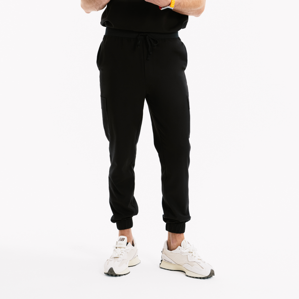 Harbor Jogger Black Scrub Pantolon