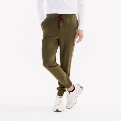 Harbor Jogger Hunter Green Scrub Pantolon